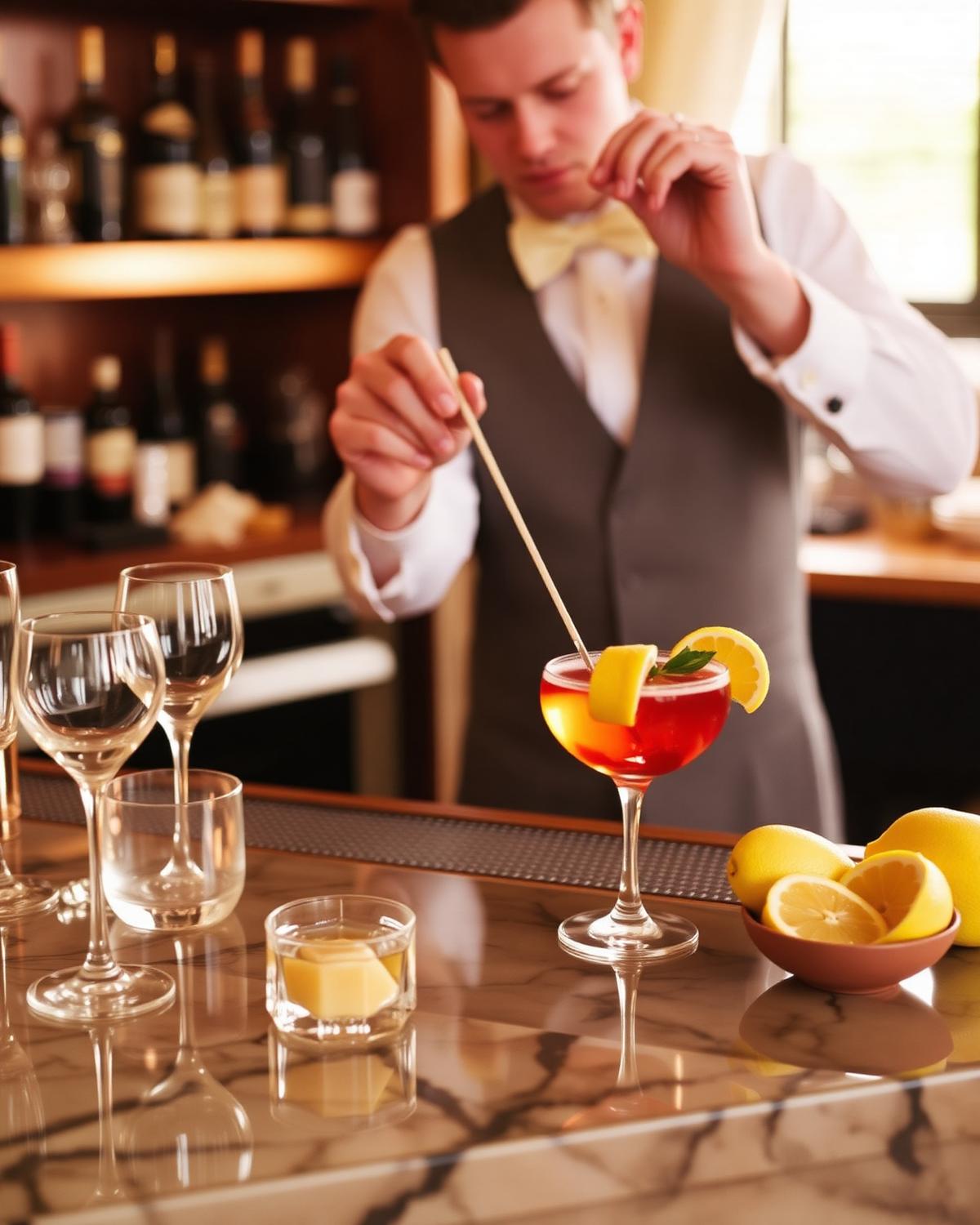 Signature Cocktail Bars for weddings — Two signature serves, mixed to order.