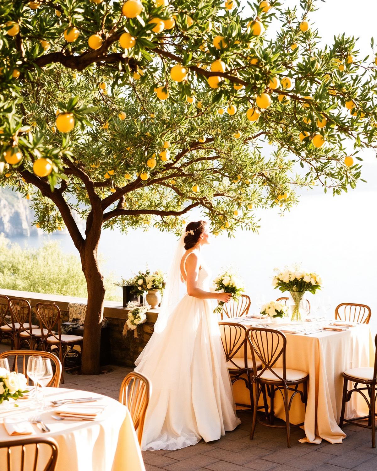 Italian Summer wedding collection — Lemon groves, aperol, gelato in the long light of a Puglian evening.